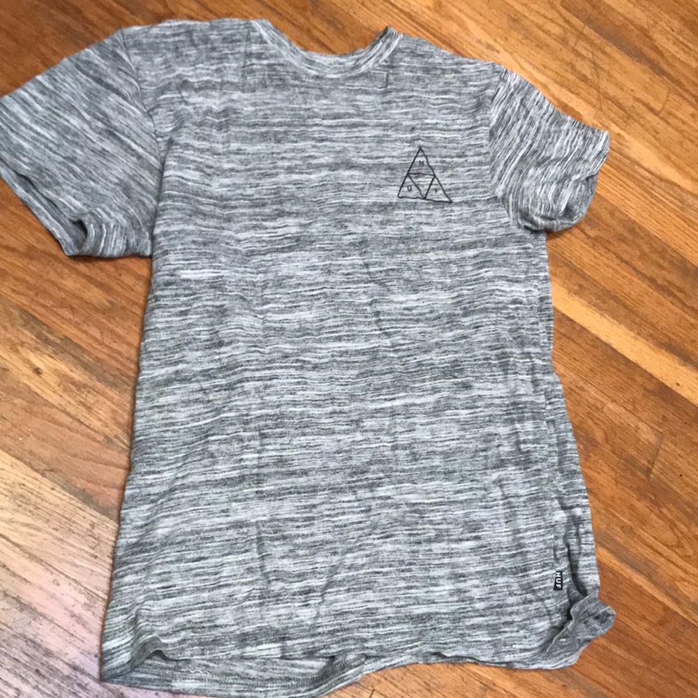 HUF triangle logo t shirt